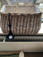 Vensterbank mand, Ophalen, Zo goed als nieuw, Rechthoekig, Riet