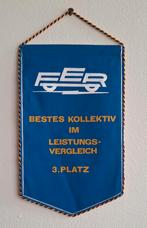 DDR vaantje - FER Fahrzeugelektrik GmbH, Ophalen of Verzenden, Landmacht, Duitsland, Embleem of Badge