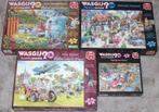 Diverse *** PUZZELS WASGIJ *** 4 stuks, Ophalen of Verzenden, 500 t/m 1500 stukjes, Zo goed als nieuw, Legpuzzel