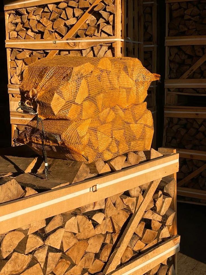 Openhaardhout netten haagbeuk,es,eik vrachtwagen, Tuin en Terras, Haardhout, Blokken, Eikenhout, Minder dan 3 m³, Ophalen of Verzenden