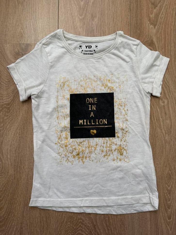 Young Dimension meisjes shirt maat 128, Kinderen en Baby's, Kinderkleding | Maat 128, Gebruikt, Meisje, Shirt of Longsleeve, Ophalen of Verzenden