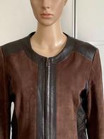 i698 Rino & Pelle maat 40=M echt leren jasje blazer colbert, Kleding | Dames, Jasjes, Kostuums en Pakken, Maat 38/40 (M), Bruin
