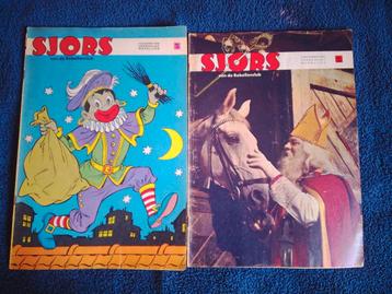 Sinterklaas tijdschriften Sjors van de rebellenclub jaren 60 beschikbaar voor biedingen