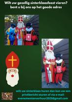 Sinterklaas en 2 pieten te huur, Diversen, Sinterklaas, Ophalen, Zo goed als nieuw