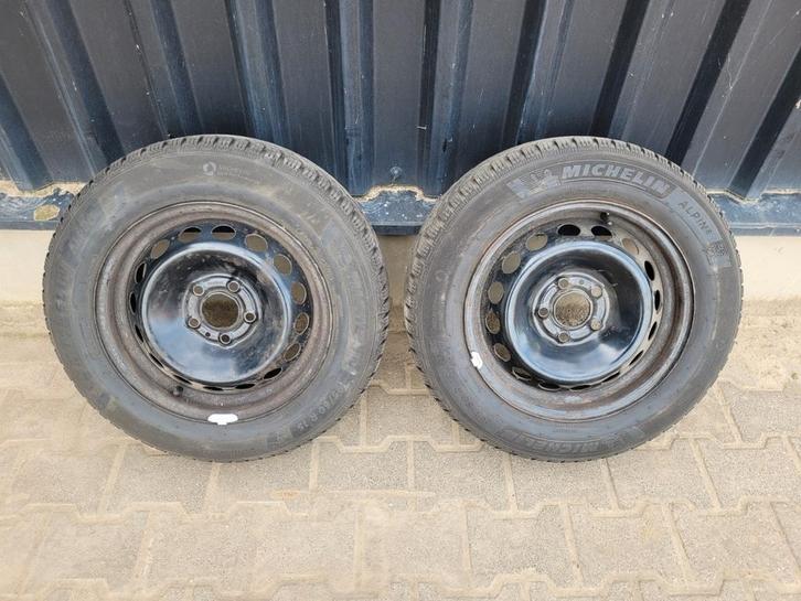 195/60R15 Michelin Alpin 6 winterbanden 7.5mm 2 stuks, Auto-onderdelen, Banden en Velgen, Banden en Velgen, Winterbanden, 15 inch
