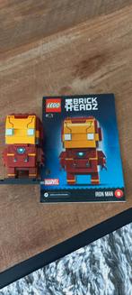 Lego Brickheadz Iron Man, Ophalen of Verzenden, Zo goed als nieuw, Complete set, Lego