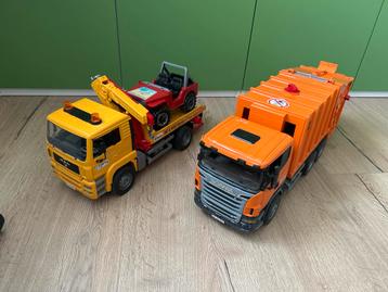Bruder auto's (2x) beschikbaar voor biedingen