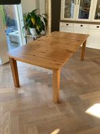 Eettafel uitschuifbaar, Huis en Inrichting, Tafels | Eettafels, Ophalen, Gebruikt, 100 tot 150 cm, 200 cm of meer