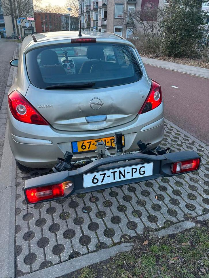 Fietsendrager voor trekhaak - 2 fietsen, Auto diversen, Fietsendragers, Gebruikt, Trekhaakdrager, 2 fietsen, Ophalen