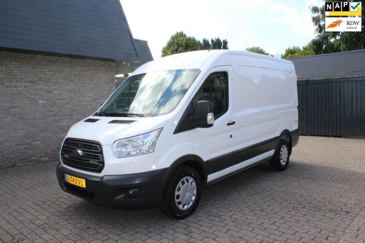Ford Transit HOOG EN LANG 220 volt aansluiting 330 2.0 TDCI, Auto's, Bestelauto's, Te koop, ABS, Achteruitrijcamera, Airbags, Airconditioning