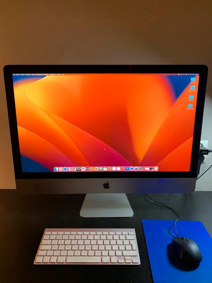 iMac 27-inch (2013) 3,2 GHz  Intel core i5, Computers en Software, Apple Desktops, Zo goed als nieuw, iMac, SSD, 3 tot 4 Ghz, Ophalen of Verzenden