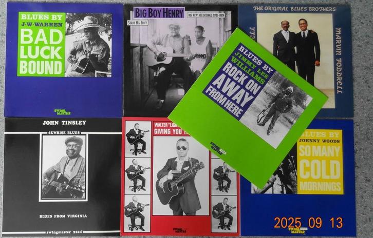 Country Blues op het Swingmaster Label., Cd's en Dvd's, Vinyl | Jazz en Blues, Nieuw in verpakking, Blues, 1980 tot heden, 12 inch