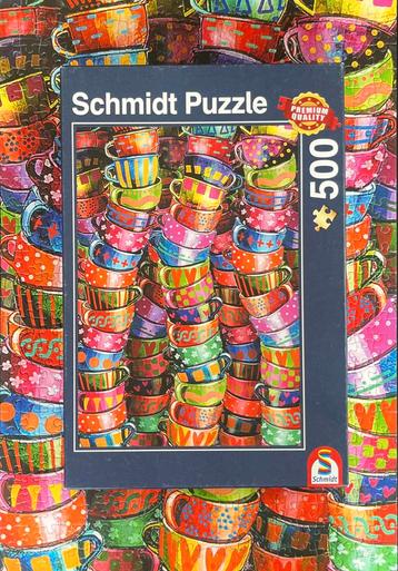 Schmidt Puzzle - Colorfull Cups - 500 beschikbaar voor biedingen