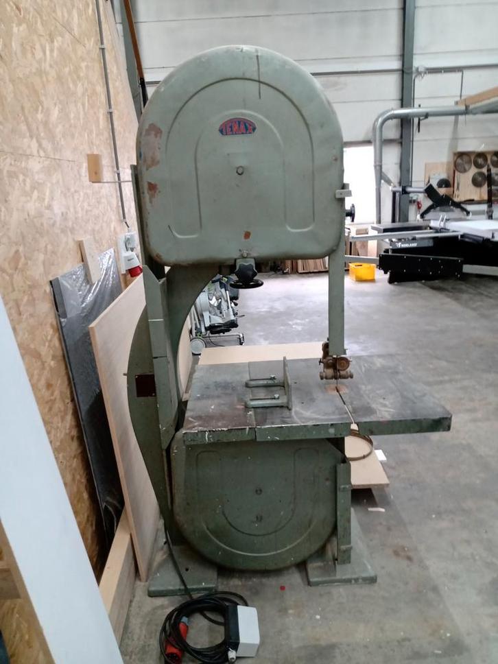 Tenax Bandzaag Lintzaag, Doe-het-zelf en Verbouw, Gereedschap | Zaagmachines, Gebruikt, Lintzaag, 1200 watt of meer, 70 mm of meer