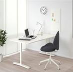 Ikea Bureau 120 x 80cm, Huis en Inrichting, Bureaus, Ophalen, In hoogte verstelbaar, Zo goed als nieuw, Bureau