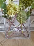 Riviera maison tas vaas flowers Inc kunstbloemen, Verzenden, Overige kleuren, Minder dan 50 cm