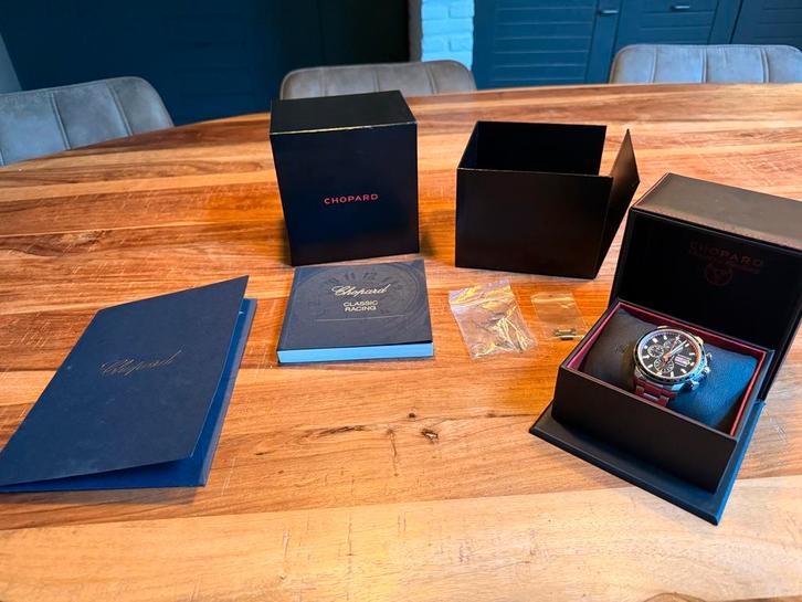 Horloge Chopard Mille Miglia GTS Chronograph+ onderdelen, Sieraden, Tassen en Uiterlijk, Horloges | Heren, Zo goed als nieuw, Polshorloge