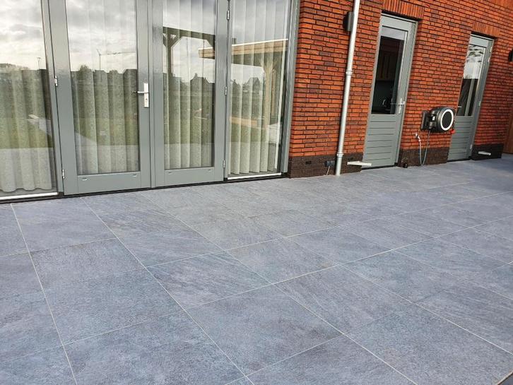 ACTIE Keramische terrastegel Scout Smoke 90x90x3 A-kwaliteit, Tuin en Terras, Tegels en Klinkers, Nieuw, Terrastegels, Keramiek