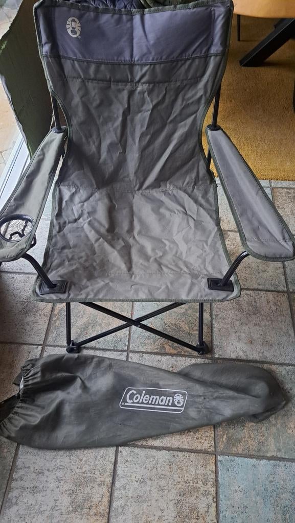 Nieuwe Coleman Campingstoel met Bekerhouder, Caravans en Kamperen, Ophalen of Verzenden, Nieuw, Campingstoel