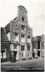 Monnickendam - Hotel Cafe Restaurant De Posthoorn - 1965 gel, Verzamelen, Ophalen of Verzenden, Voor 1920, Gelopen, Noord-Brabant