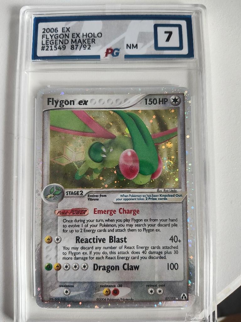 Flygon ex (LM 87) PG 7, Ophalen, Zo goed als nieuw, Losse kaart