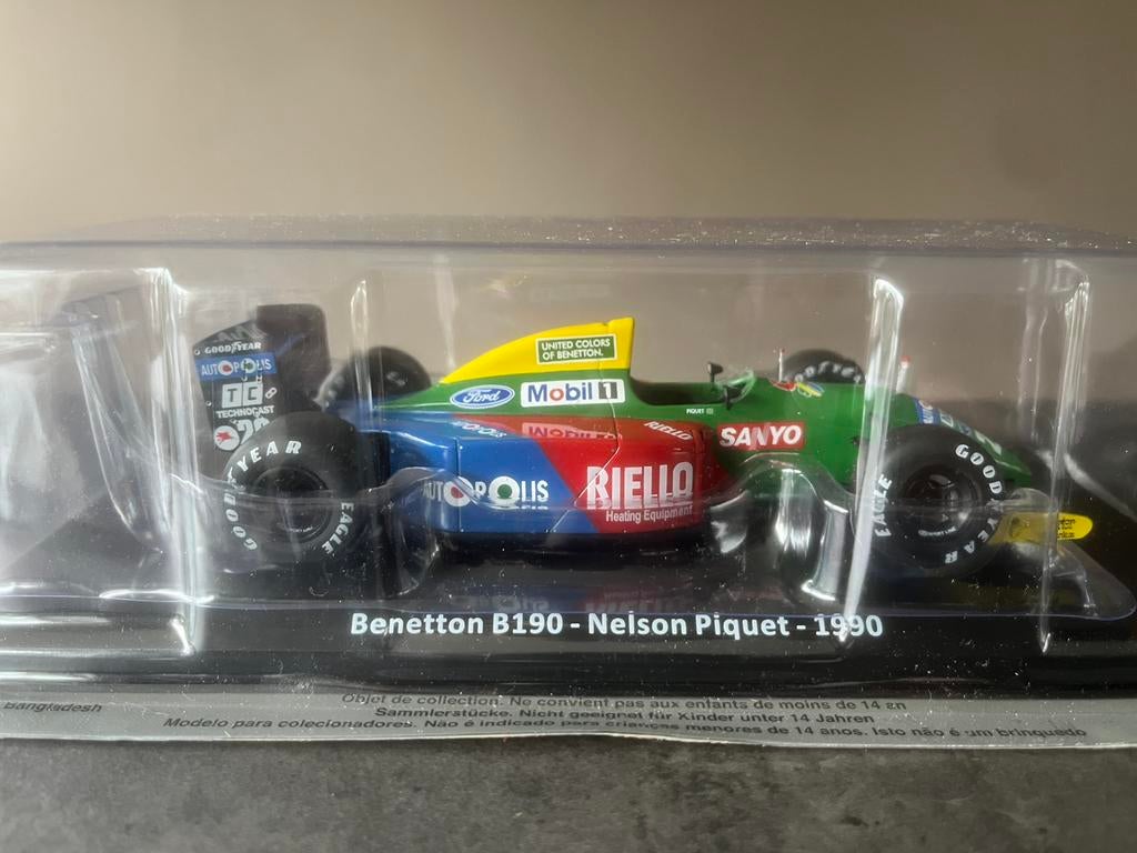 Bennetton B190 Piquet, Ophalen of Verzenden, Nieuw, Auto's