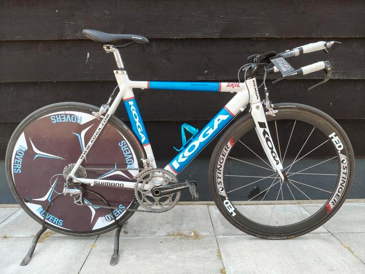 Koga Tijdritfiets - Full Carbon, Fietsen en Brommers, Fietsen | Racefietsen, Gebruikt, Heren, Koga Miyata, 10 tot 15 versnellingen
