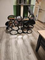 Spiegel Decoratie Wand - Modern Design, Ophalen, 100 tot 150 cm, Zo goed als nieuw, Ovaal