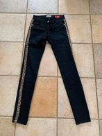 Cars jeans zwart met panter bies maat 158, Kinderen en Baby's, Broek, Meisje, Nieuw, Ophalen of Verzenden