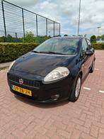 Fiat Punto 1.4 5DR 2007 Zwart, Auto's, Voorwielaandrijving, Stof, Zwart, 4 cilinders