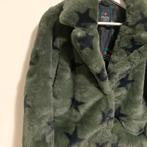 Even&Odd sterren imitatiebontjas maat Xs, Verzenden, Zwart, Zo goed als nieuw, Maat 34 (XS) of kleiner