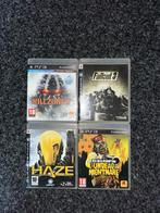 PS3 Games - Killzone, Fallout, Haze, Red Dead, Gebruikt, Vanaf 18 jaar, Shooter, 1 speler