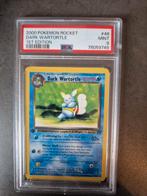 Dark Wartortle 1st Edition Rocket PSA 9, Ophalen of Verzenden, Zo goed als nieuw, Losse kaart