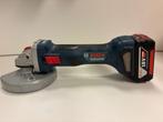Bosch GWS 18V-7 Haakse Slijper – Inclusief 5.0Ah Accu, Haakse handslijpmachine, Nieuw, Ophalen of Verzenden, Pandjeshuis053@hotmail.com