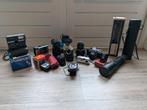Partij vintage camera's, lenzen en accessoires 13 items, Audio, Tv en Foto, Fotocamera's Analoog, Ophalen of Verzenden, Gebruikt