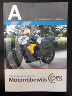 Theorieboek Motorrijbewijs A, Motoren, Handleidingen en Instructieboekjes