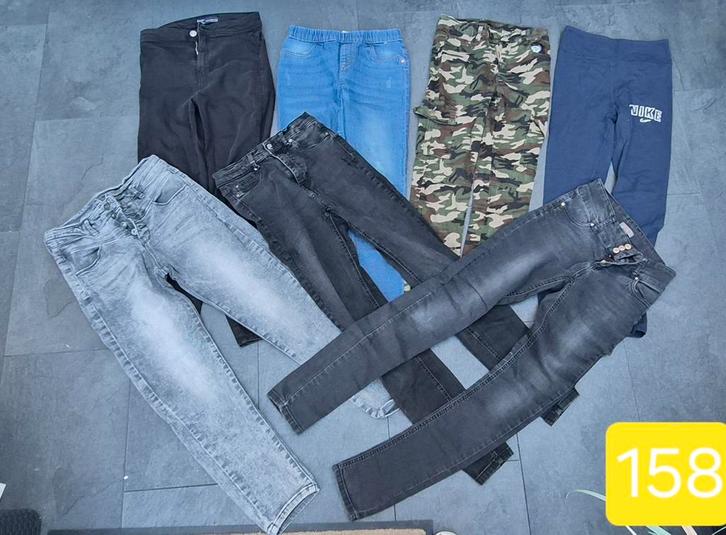 Meisjes broeken pakket maat 158, Kinderen en Baby's, Kinderkleding | Maat 158, Zo goed als nieuw, Meisje, Broek, Ophalen of Verzenden