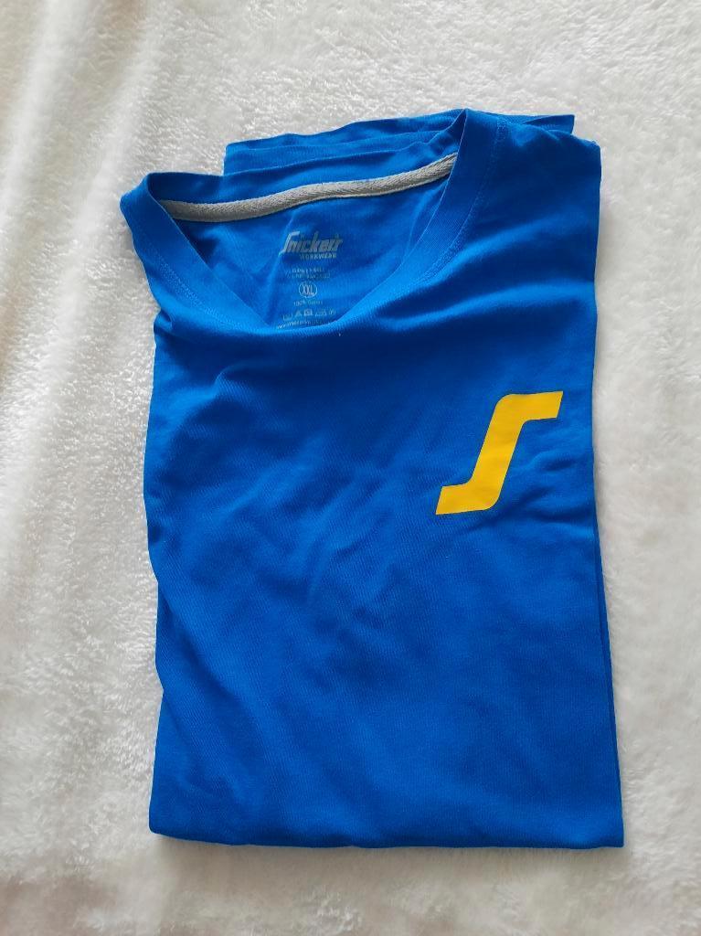 heren shirt, Blauw, Snickers, Maat 56/58 (XL), Ophalen of Verzenden