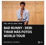Bad Bunny tickets zitplaats, Tickets en Kaartjes, Eén persoon, Juni