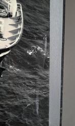 vintage poster schip vrachtschip MS Taiko jaren 60 retro, Verzamelen, Scheepvaart, Ophalen of Verzenden, Gebruikt, Motorboot, Kaart, Foto of Prent