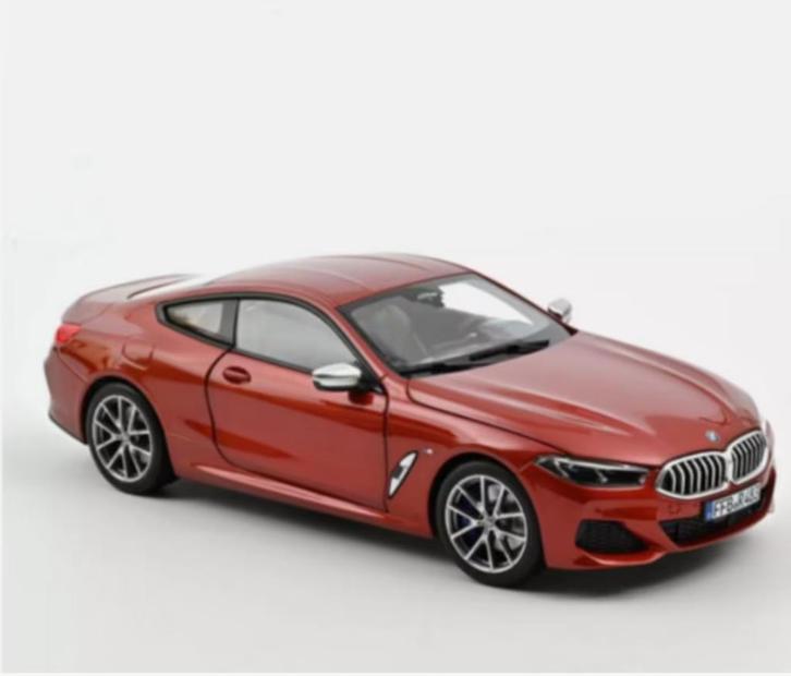 BMW 850I 2019 ORANJE METALLIC 1/18 NOREV ref. 183285, Hobby en Vrije tijd, Modelauto's | 1:18, Nieuw, Auto, Norev, Verzenden