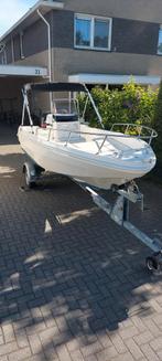 Consoleboot Selva, Mercury 60pk 4takt, kanteltrailer, Watersport en Boten, Vis- en Consoleboten, Ophalen, Gebruikt, 3 tot 6 meter