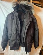 Bruine Winterjas met Bontkraag - Maat M, Ophalen of Verzenden, Zo goed als nieuw, Maat 48/50 (M), Bruin