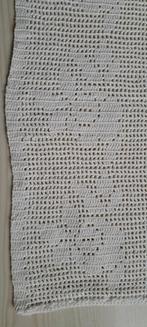 2 Gehaakte Gordijnen - Verschillende Breedtes, Huis en Inrichting, Ophalen of Verzenden