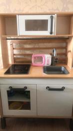 Ikea speelkeukentje,magnetron etc, Ophalen of Verzenden, Zo goed als nieuw, Hout