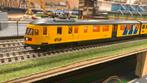 Lima NS mat 46 geel met blauwe banen digitaal, Treinset, Gelijkstroom, Ophalen of Verzenden, Lima