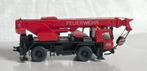 Kibri 10556 H0: Liebherr brandweer kraan, Hobby en Vrije tijd, Ophalen of Verzenden, Zo goed als nieuw, Hijskraan, Tractor of Landbouw