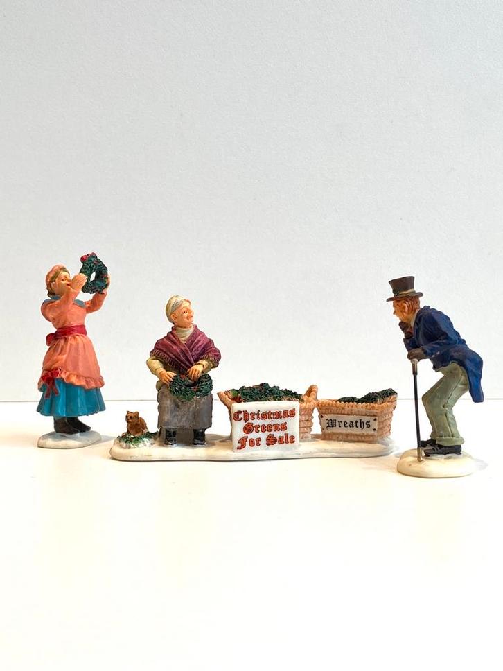 Lemax Selling Christmas Greens, set of 3 (92293), Diversen, Kerst, Verzenden