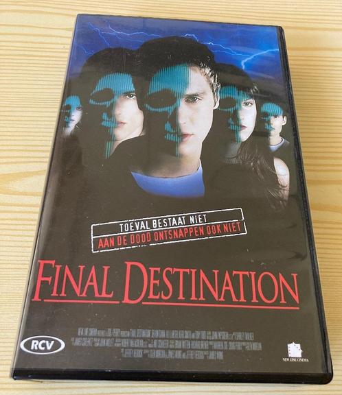 vhs Final Destination van James Wong met Tony Todd (Video), Cd's en Dvd's, VHS | Film, Zo goed als nieuw, Horror, Vanaf 16 jaar