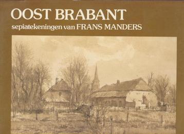 Frans Manders, Oost-Brabant, Sepiatekeningen, Brabant beschikbaar voor biedingen